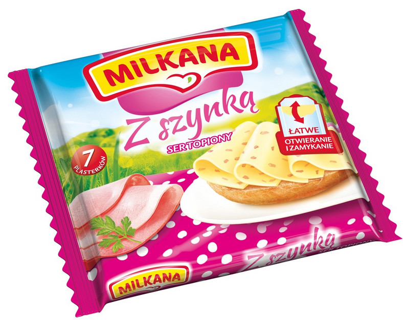 Milkana z szynką