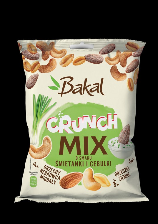 Bakal Crunch Mix o smaku śmietanki i cebulki 150g