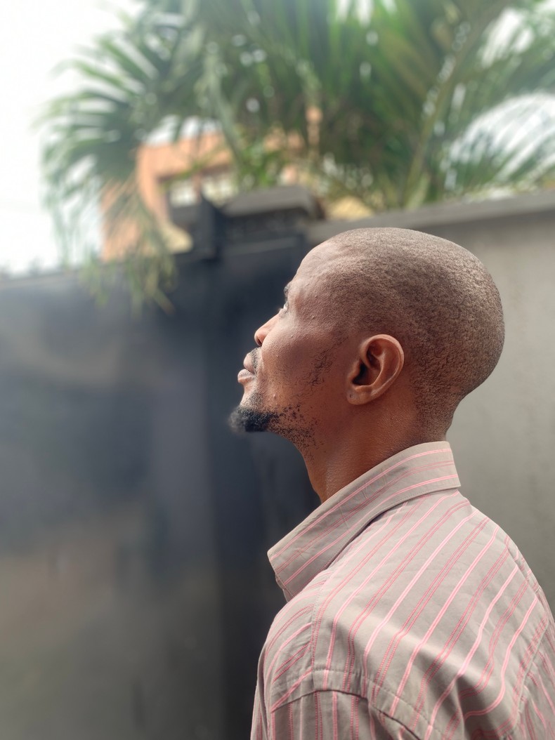 Segun is now a guy who turns the other cheek because he doesn't want to return to prison for any reason [Ejiro Eyanohonre]