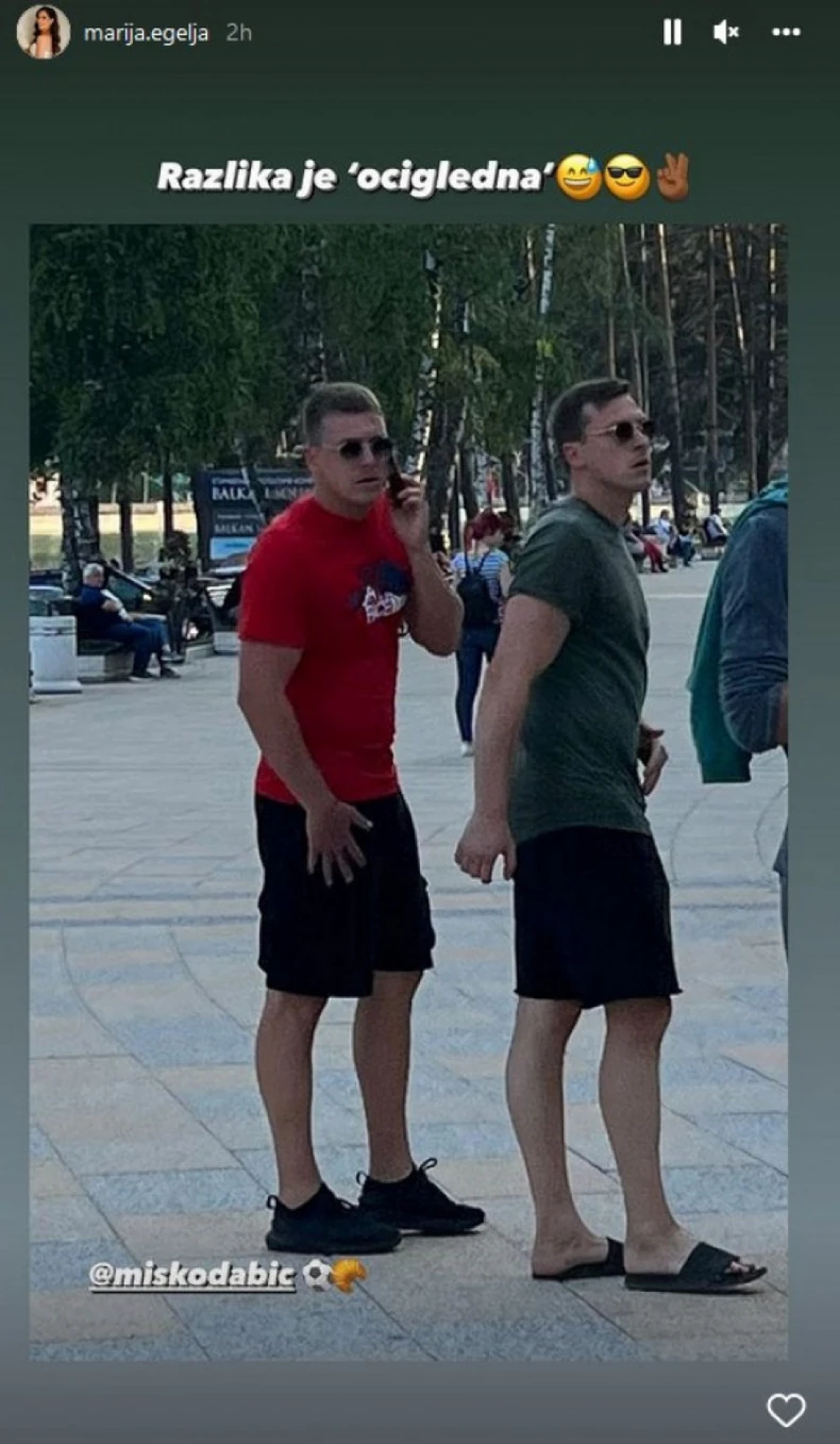 Marija Egelja pokazala supruga i devera