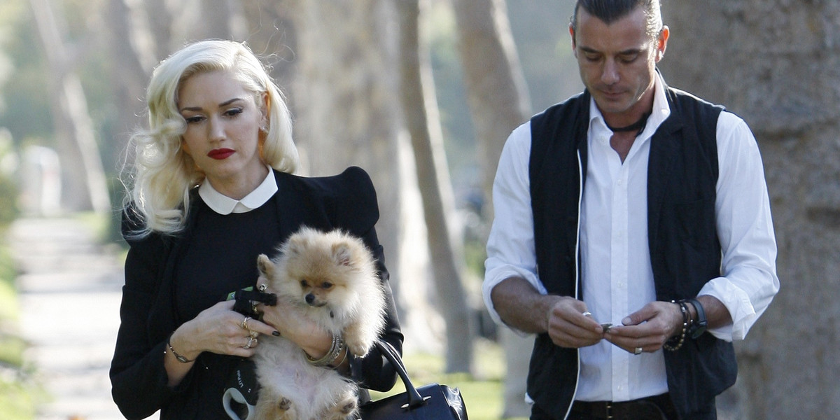 Gavin Rossdale and Gwen Stefani.