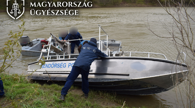 Rendőr alezredes borította a tiszába a kishajót / Fotó: Magyarország Ügyészsége