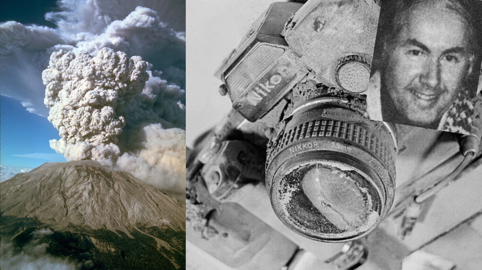 Ostatnie chwile fotografa Robert Landsburga, który uwiecznił erupcję wulkanu Mount St. Helens