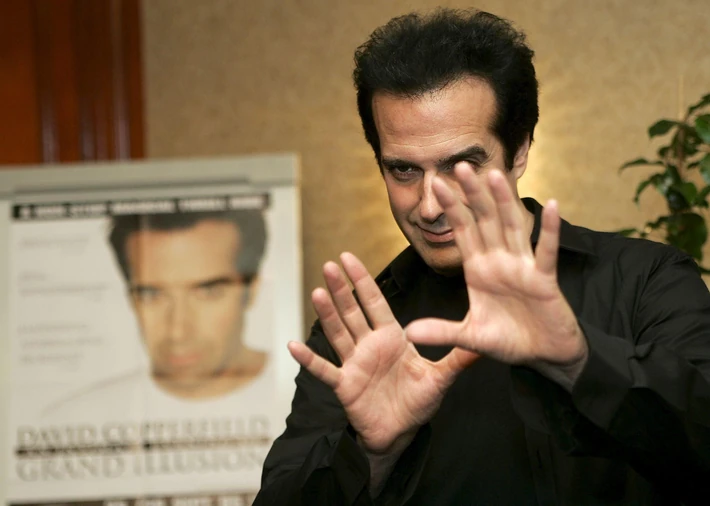 5. David Copperfield. Wartość fortuny: 850 mln dol.