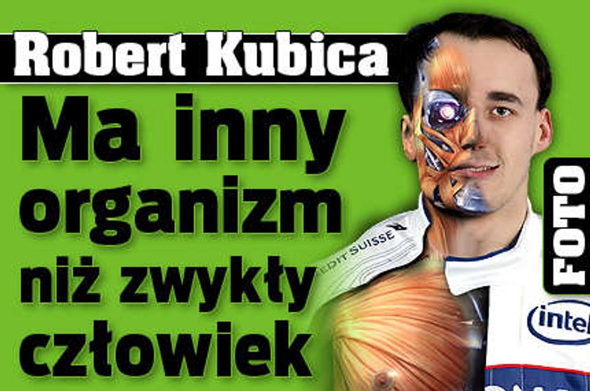 Kubica ma inny organizm niż większość ludzi