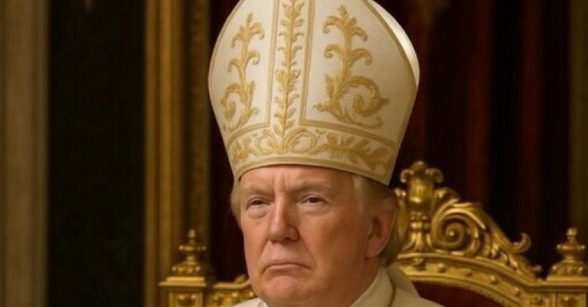 Donald Trump the fresh  pope? White home  releases photo