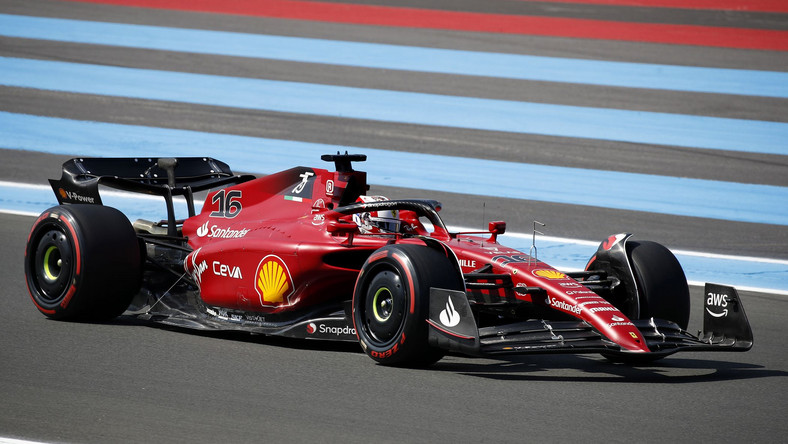 Charles Leclerc z Ferrari