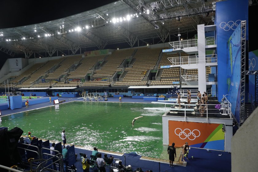 Rio 2016: Woda w basenie zmieniła kolor! MKOl wszczął śledztwo