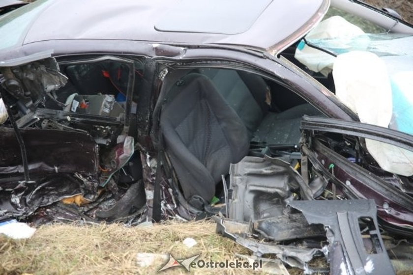 Straszny wypadek. Pięć osób rannych, dziecko w ciężkim stanie