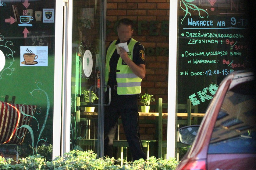 Strażnicy zanieśli mandat Dodzie do restauracji