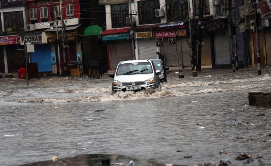 Srinagar, poplave 20. jula