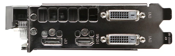 Dostępne wyjścia wideo: Display Port 1.4, HDMI 2.0 oraz dwa DL-DVI-D