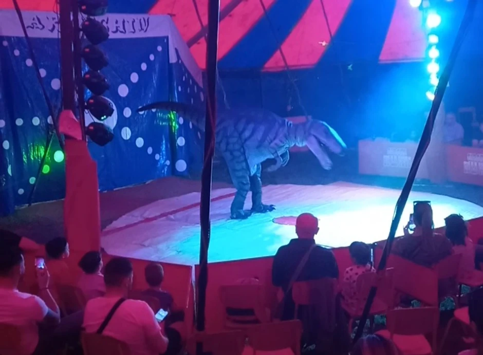 Njegov "kolega" u cirkusu