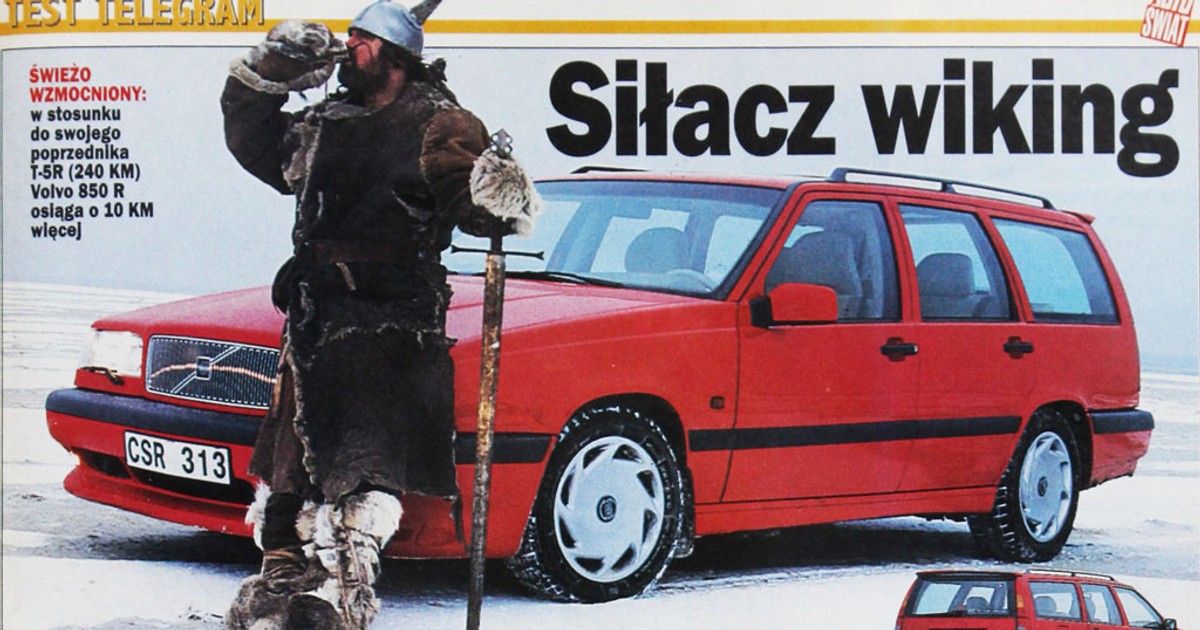 Volvo 850 R kombi ostatni kanciak Z Archiwum Auto Świata