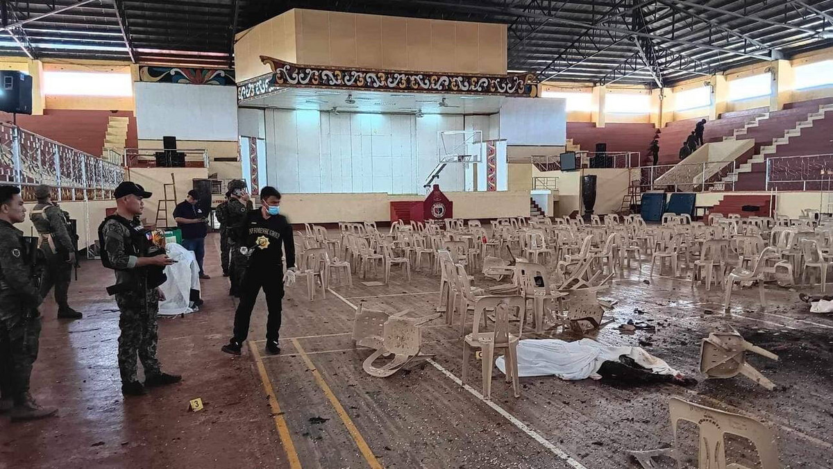 Eksplozja podczas mszy na Filipinach. "To był zamach terrorystyczny"