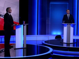 WARSZAWA TELEWIZYJNA DEBATA PREZYDENCKA