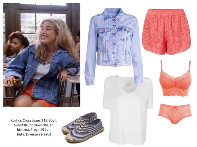 STYLIZACJE inspirowane serialem 'Bevely Hills 90210'