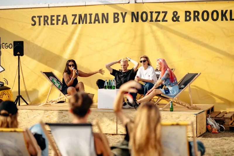 Strefa Zmian by Noizz&amp;Brooklyn na SBM FFestivalu