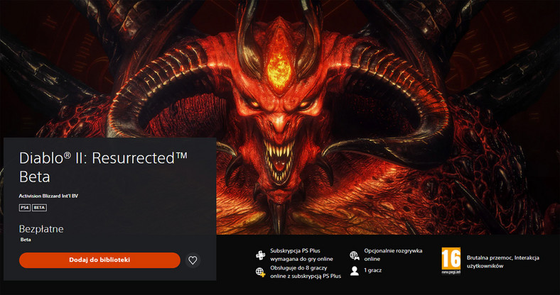 Diablo 2: Resurrected na PS4 