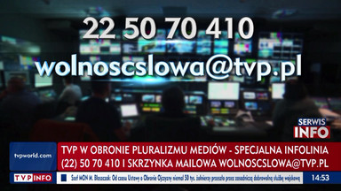 TVP będzie bronić pluralizmu mediów. "Winni poniosą surowe konsekwencje"