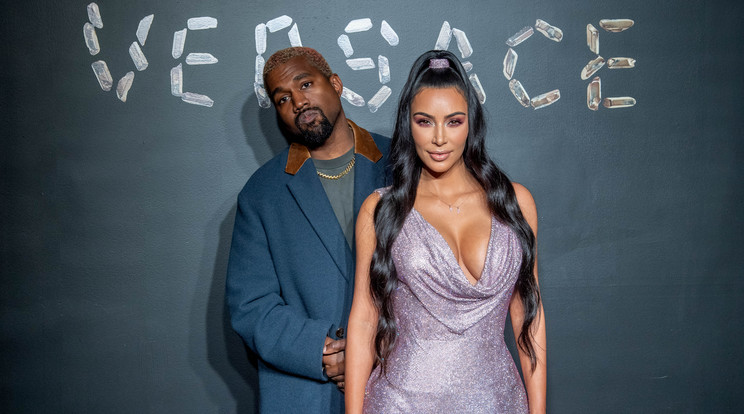 Kanye West  és Kim Kardashian / Fotó: Getty Images