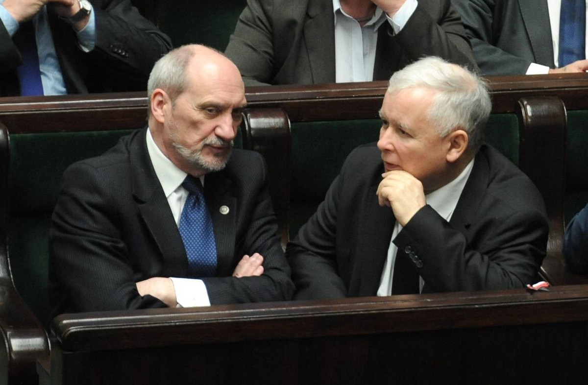 Antoni Macierewicz i Jarosław Kaczyński