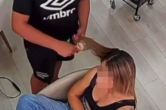 (FOTO, VIDEO) OVA ŽENA PLJAČKA SALONE PO SRBIJI! Predstavila se kao Marina, došla kao Nikolina, pa NESTALA SA NOVOM KOSOM! Poznati srpski frizer tvrdi da je PREVAREN