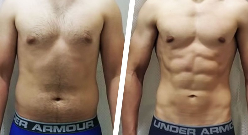 This Guy Lost 25 Pounds and Got Toned in 6 Months