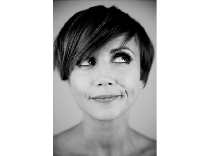 Kasia Zielińska jako top modelka w sesji wykorzystanej w filmie 'Listy do M.'