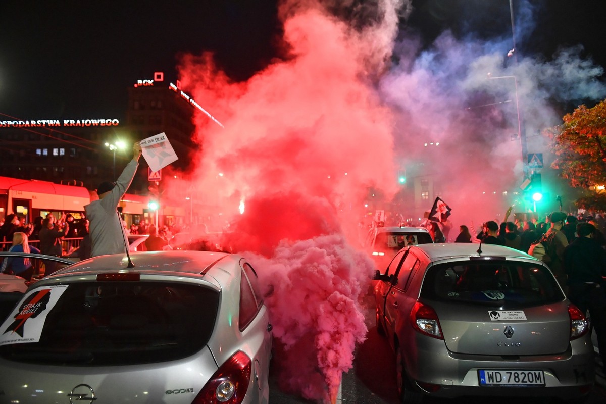 Protesty w Warszawie