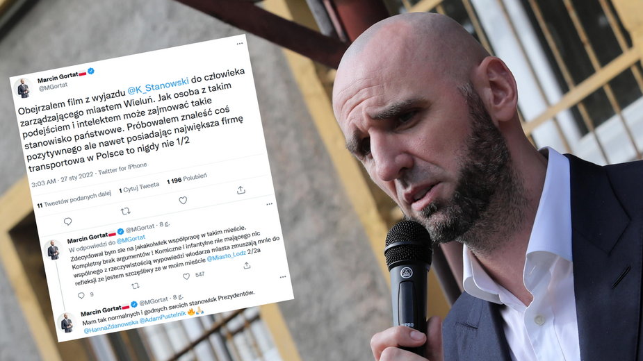 Marcin Gortat ostro skrytykował zgodę burmistrza Wielunia na organizację w jego mieście gali MMA-VIP 4, której bossem jest były szef mafii pruszkowskiej (fot. Marcin Gortat/Twitter)