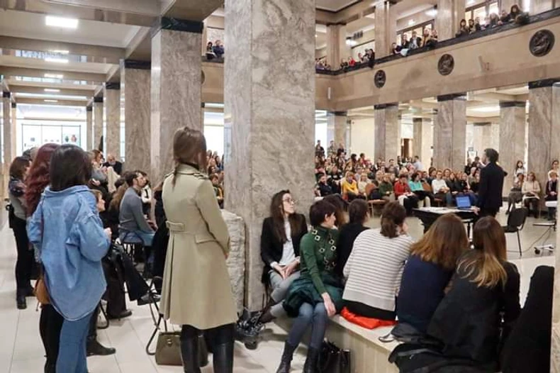 Narodni muzej, predavanje o Ivanu Meštroviću