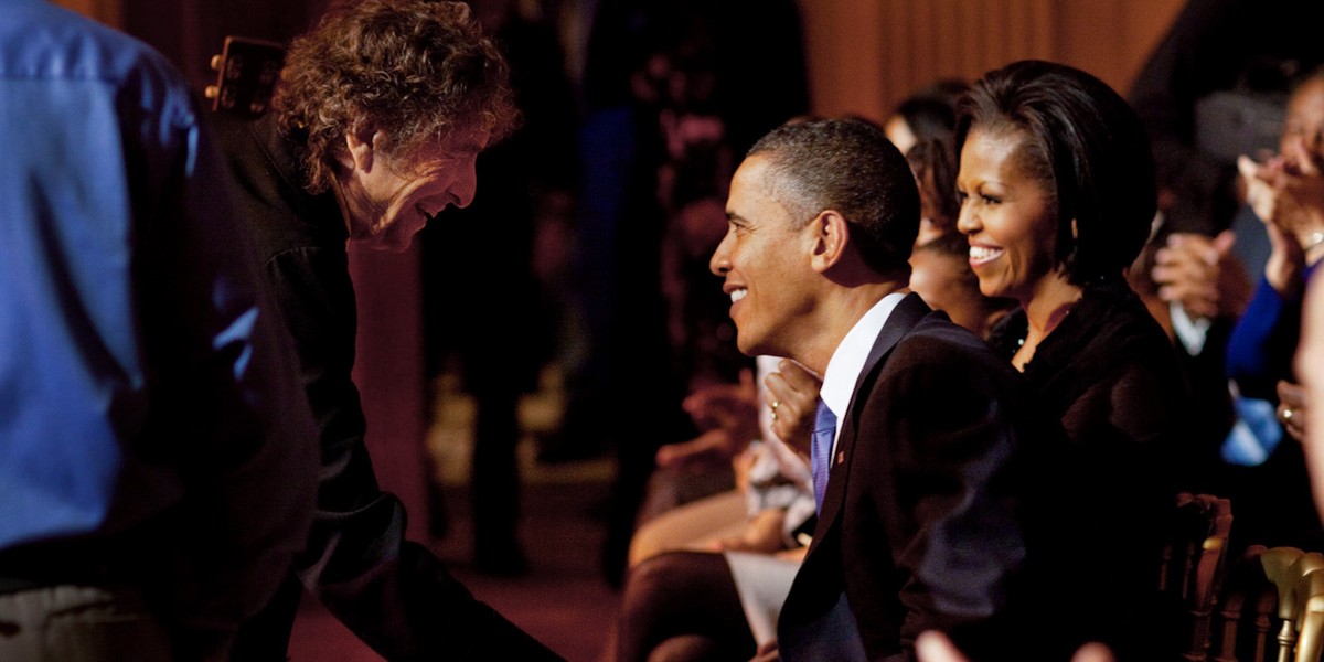 Bob Dylan dziękuje Barackowi Obamie za zaproszenie do Białego Domu