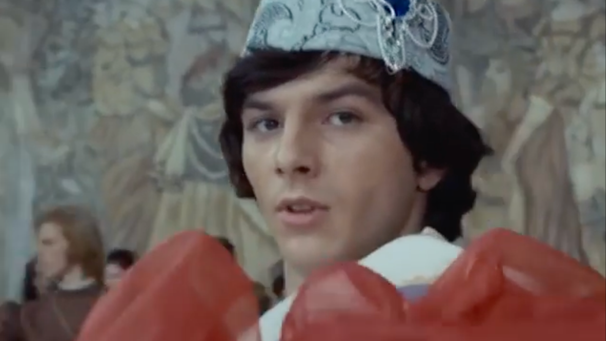 Pavel Trávníček vo filme Tři oříšky pro Popelku.