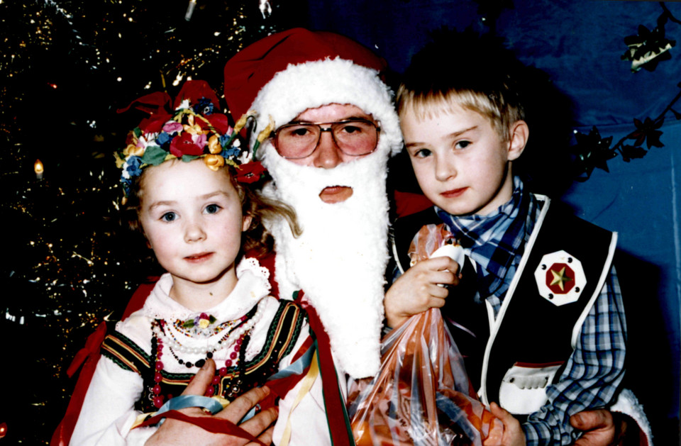 Święty Mikołaj na archiwalnych zdjęciach 