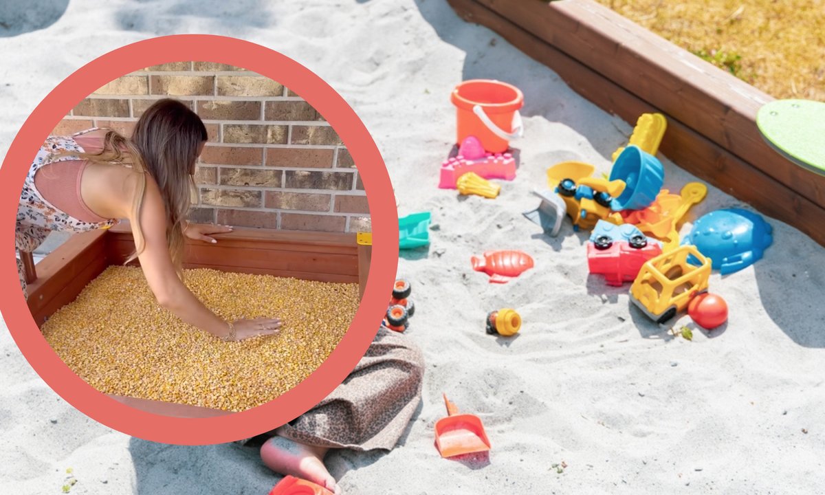 Pokazała, jaką piaskownicę zrobiła dla dzieci. Rodzice krytykują matkę [wideo]