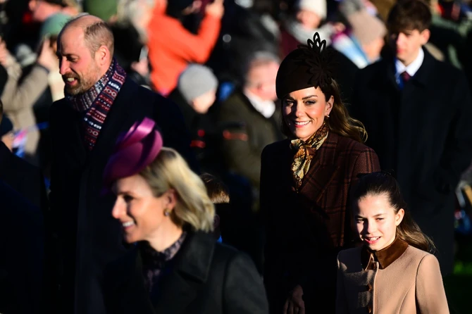 Božićna šetnja britanske kraljevske porodice