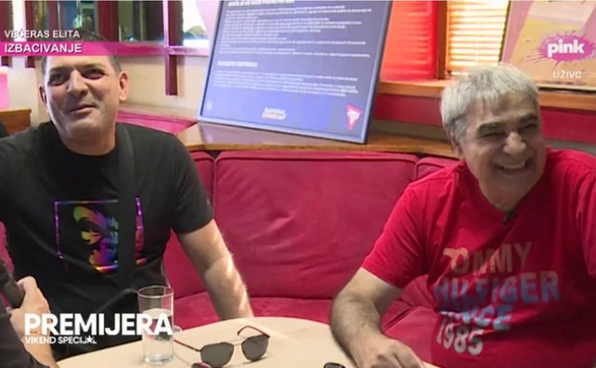 Ljuba Aličić sa sinom