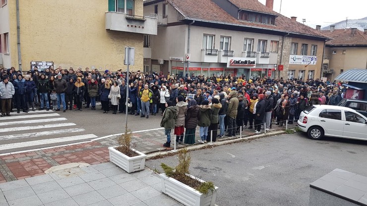 Protest u Prijepolju