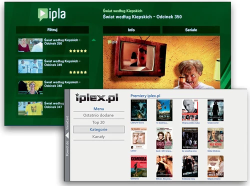 Widżety ipla i iplex.pl pozwalają na darmowy dostęp do wielu filmów i popularnych seriali. To obecnie jedne z najwartościowszych dodatków internetowych w telewizorach Samsung i Panasonic