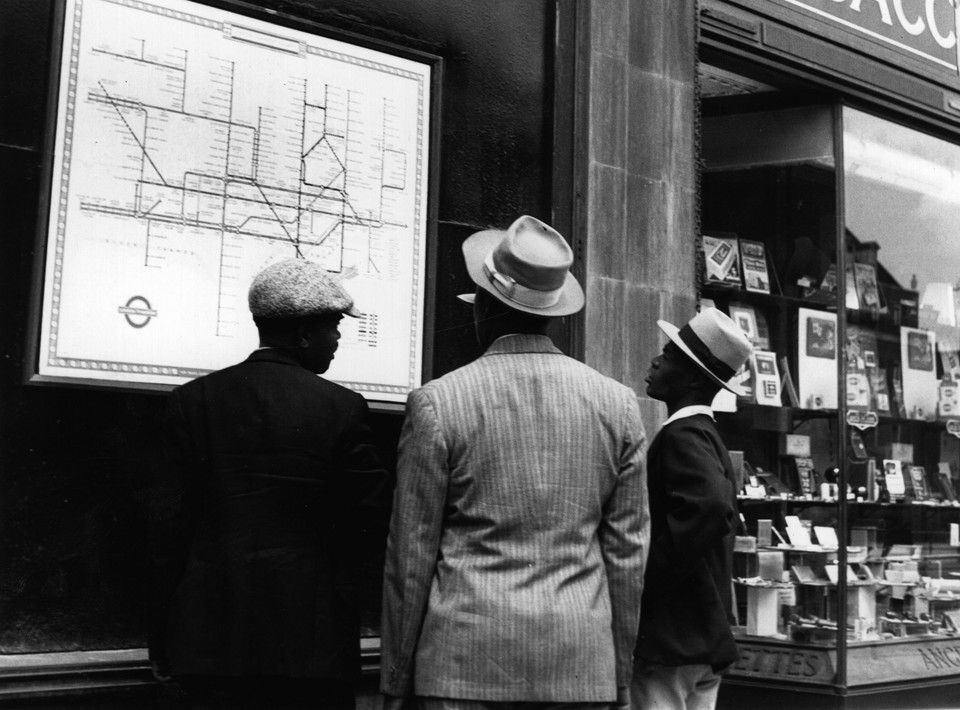 Mapa londyńskiego metra, 1931 r.