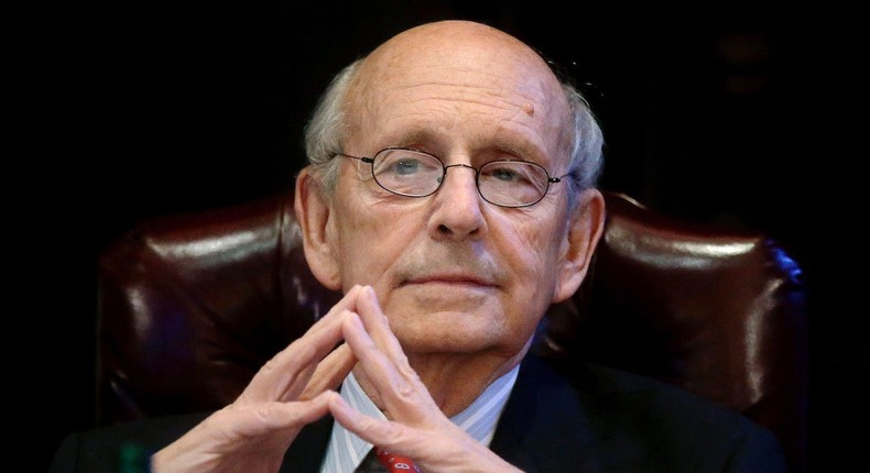 United States Supreme Court Justice Stephen Breyer.
