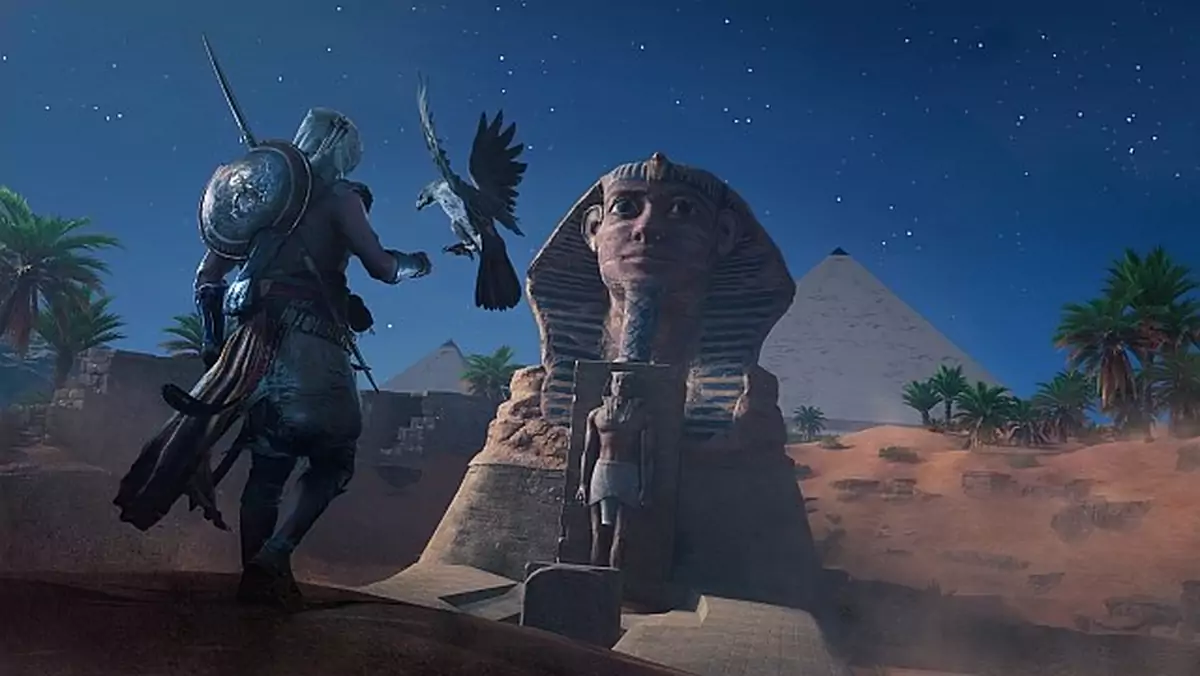 Assassin's Creed: Origins - oswajanie zwierząt i maksymalny poziom doświadczenia; reżyser gry ujawnia nowe szczegóły