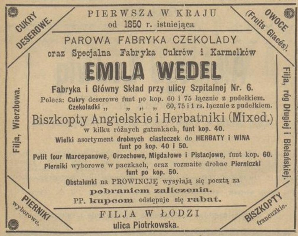 Kalendarz Warszawski, 1893 r.