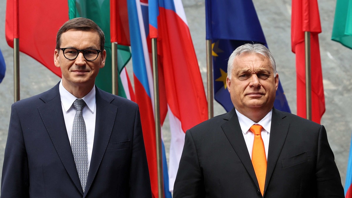 Viktor Orban i Mateusz Morawiecki