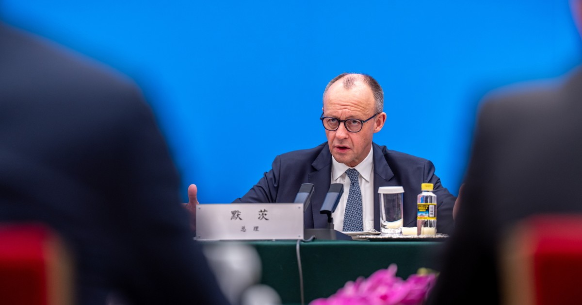 „Jesteśmy na siebie skazani” w wersji chińskiej. Kanclerz Merz w Pekinie