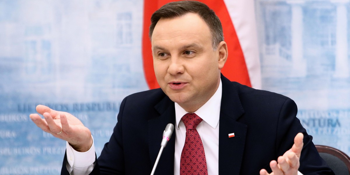 Prezydent Andrzej Duda