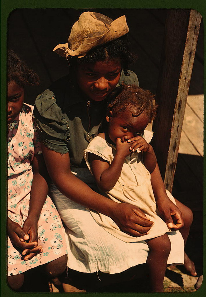 Pracownice plantacji bawełny Bayou Bourbeau w Natchitoches w stanie Luizjana, 1940 rok