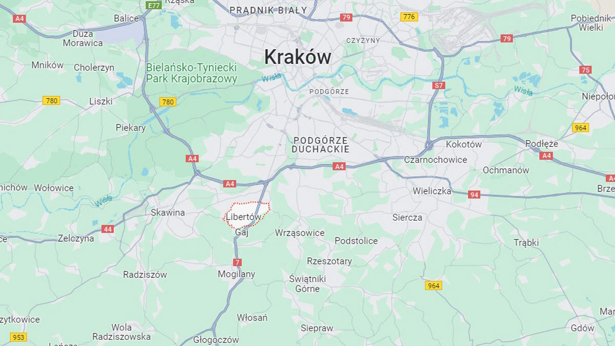 Wypadek na zakopiance. Duże korki w kierunku Krakowa