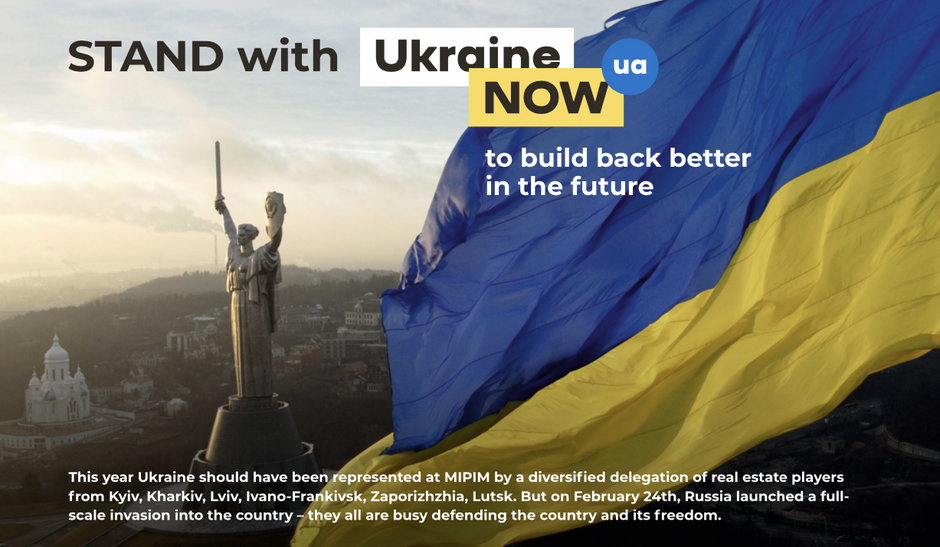 STAND with Ukraine, NOW! - wydarzenie na MIPIM